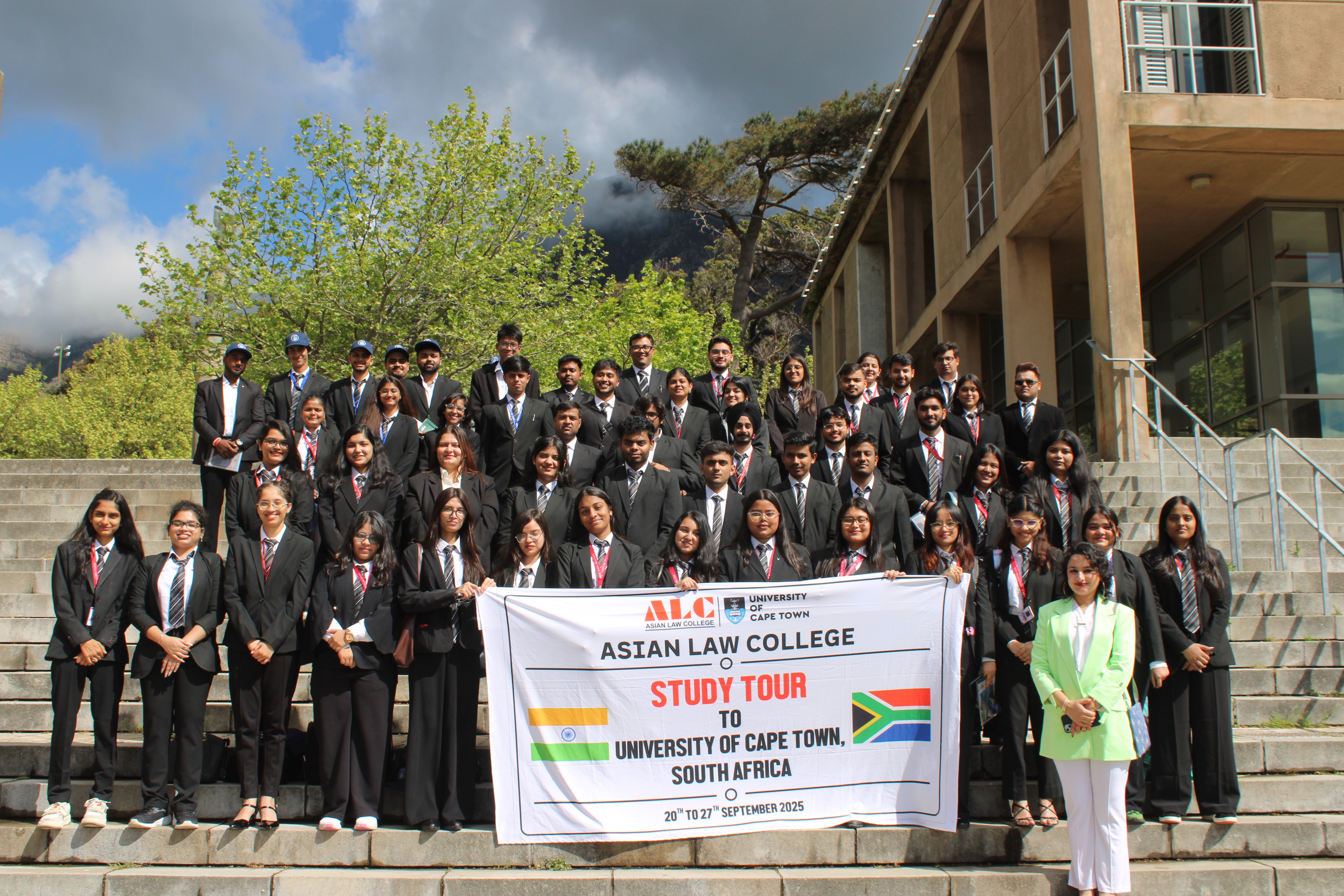 4th COHORT/GROUP OF ALC STUDENTS VISITING UNIVERSITY OF CAPE TOWN FROM 20th - 27th SEPTEMBER 2025